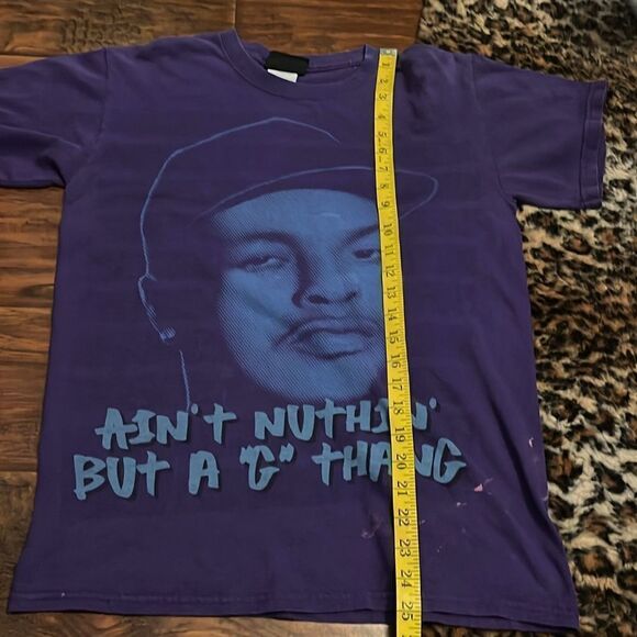 Dr Dre Ain’t Nuthing But A G Thang Purple Graphic Shirt - Picture 6 of 10